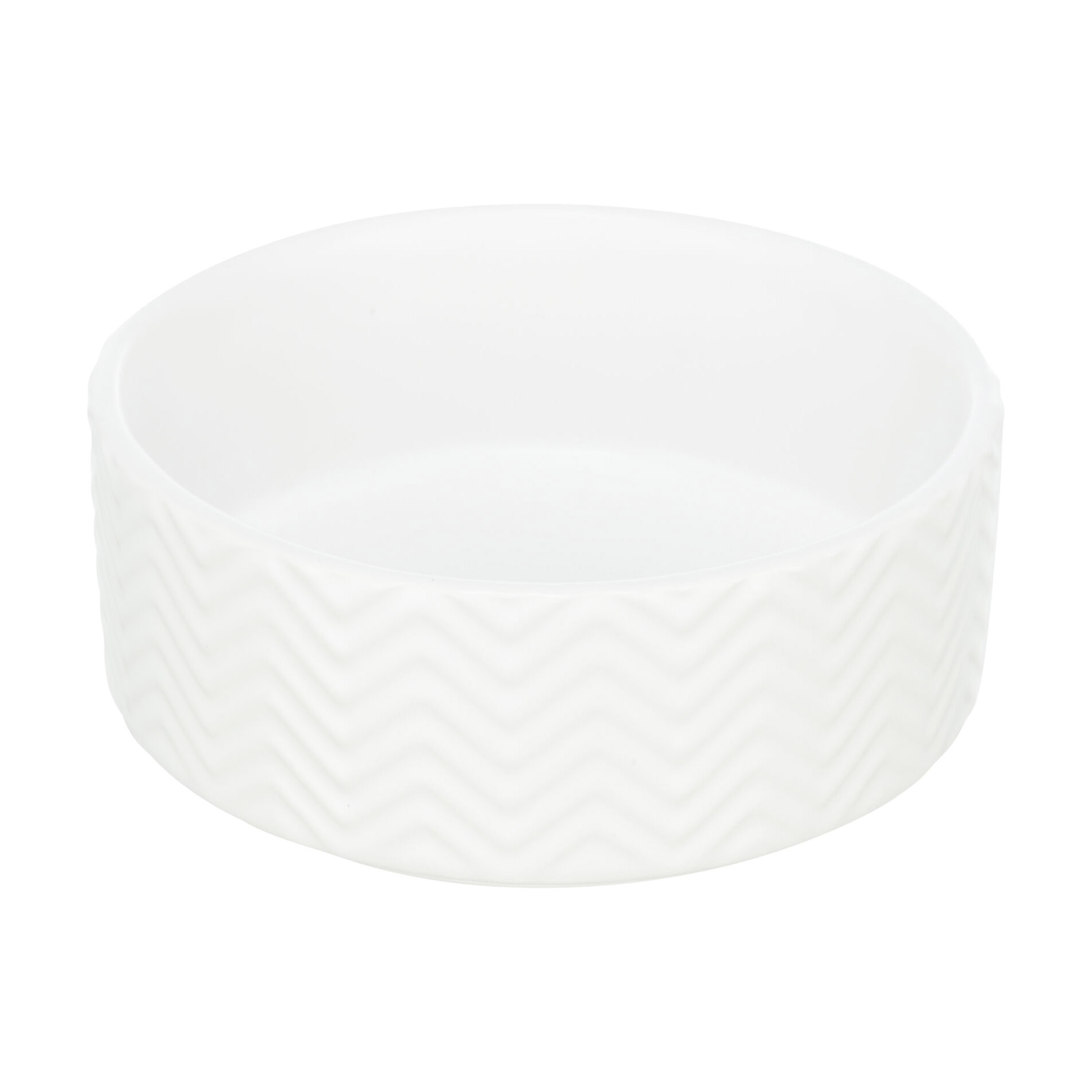 Миска для собак Trixie Ceramic Bowl керамічна, біла, 13 см, 400 мл
